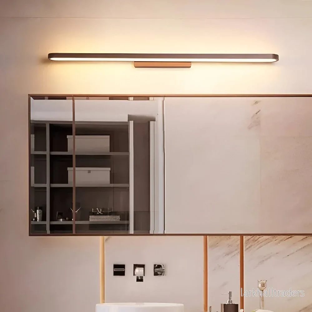 LinéaLux – Modern LED Vägglampa i Nordisk Stil för Sminkbord och Badrum - Bild 3