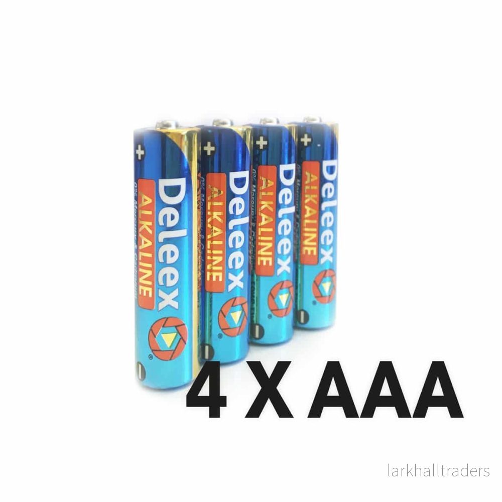 AAA batterier 4 st. AAA batterier 4 st.