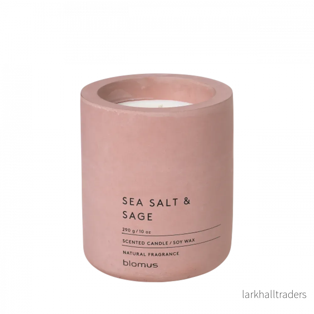 Doftljus Fraga sea salt sage ø9 cm withered rose Doftljus Fraga sea salt sage ø9 cm withered rose