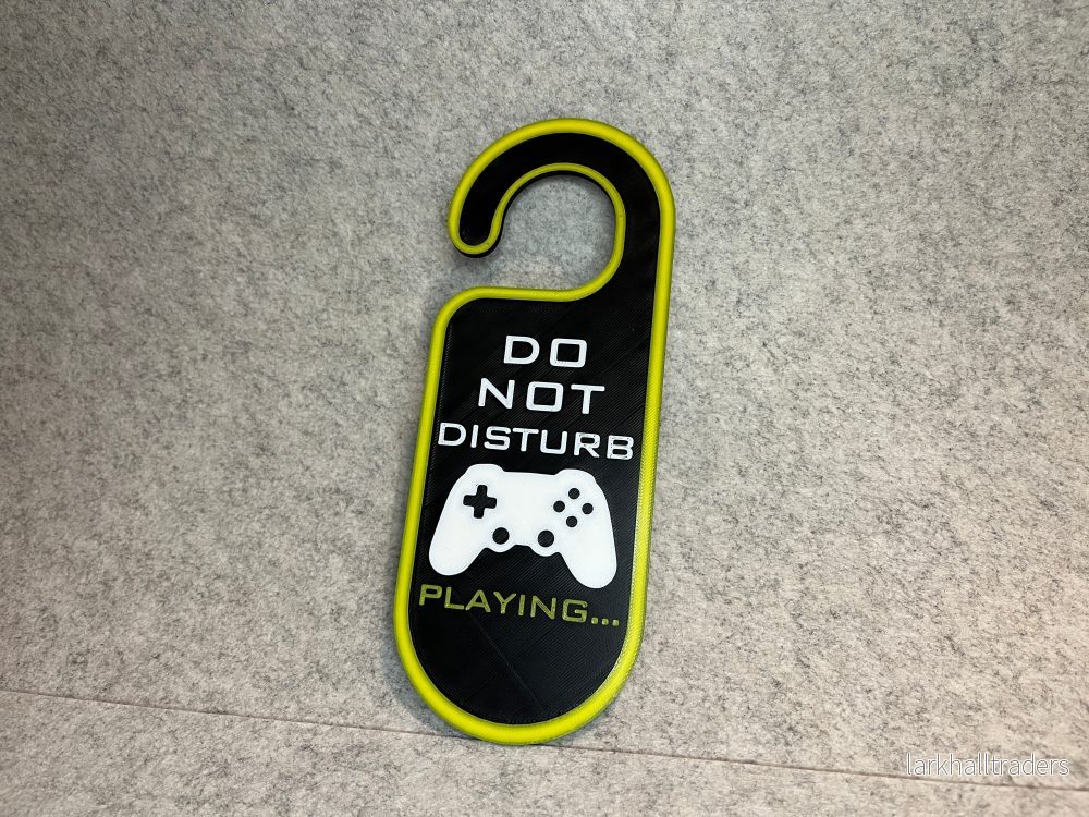 Dörrskylt „Do Not Disturb – Playing” för gamers - Bild 3