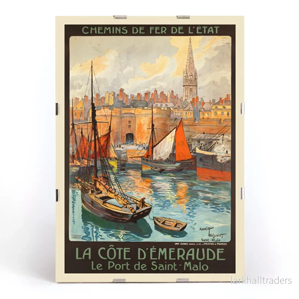 La côte d’Émeraude Poster - Bild 3