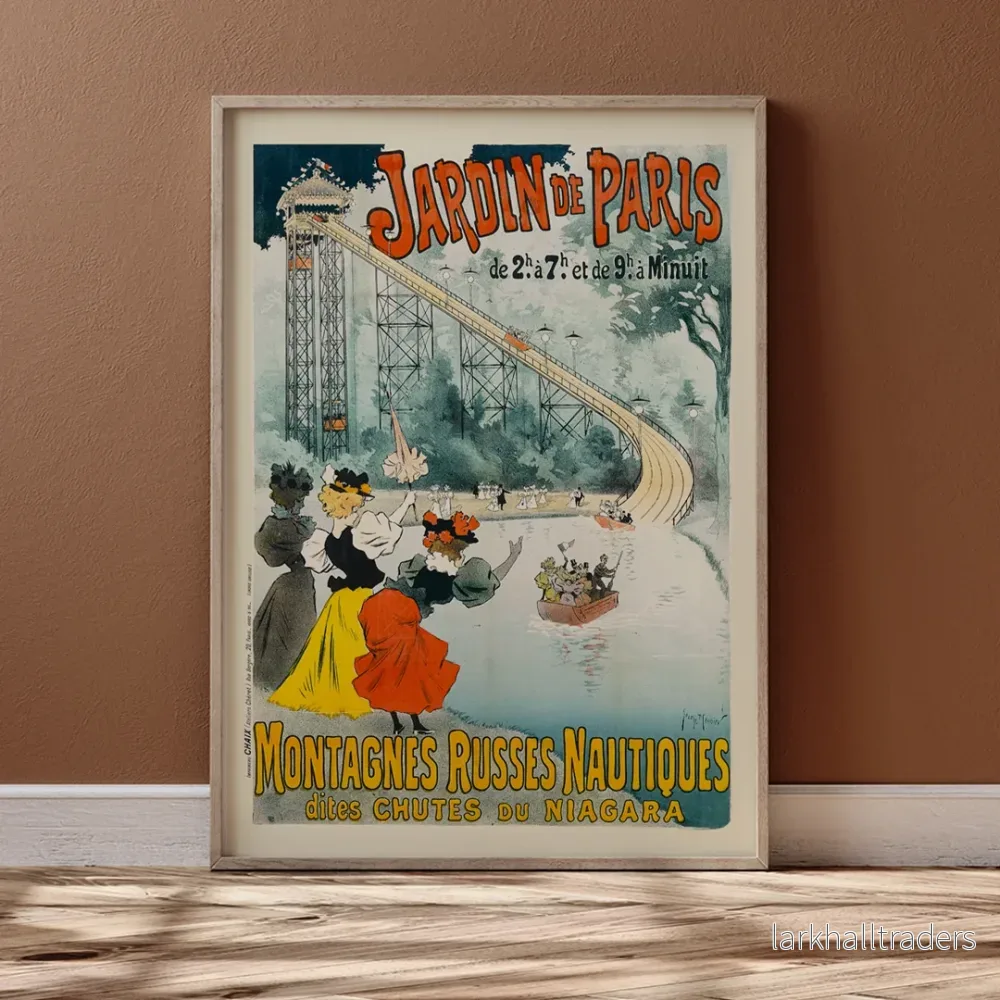 Nautisk berg och dalbana Poster