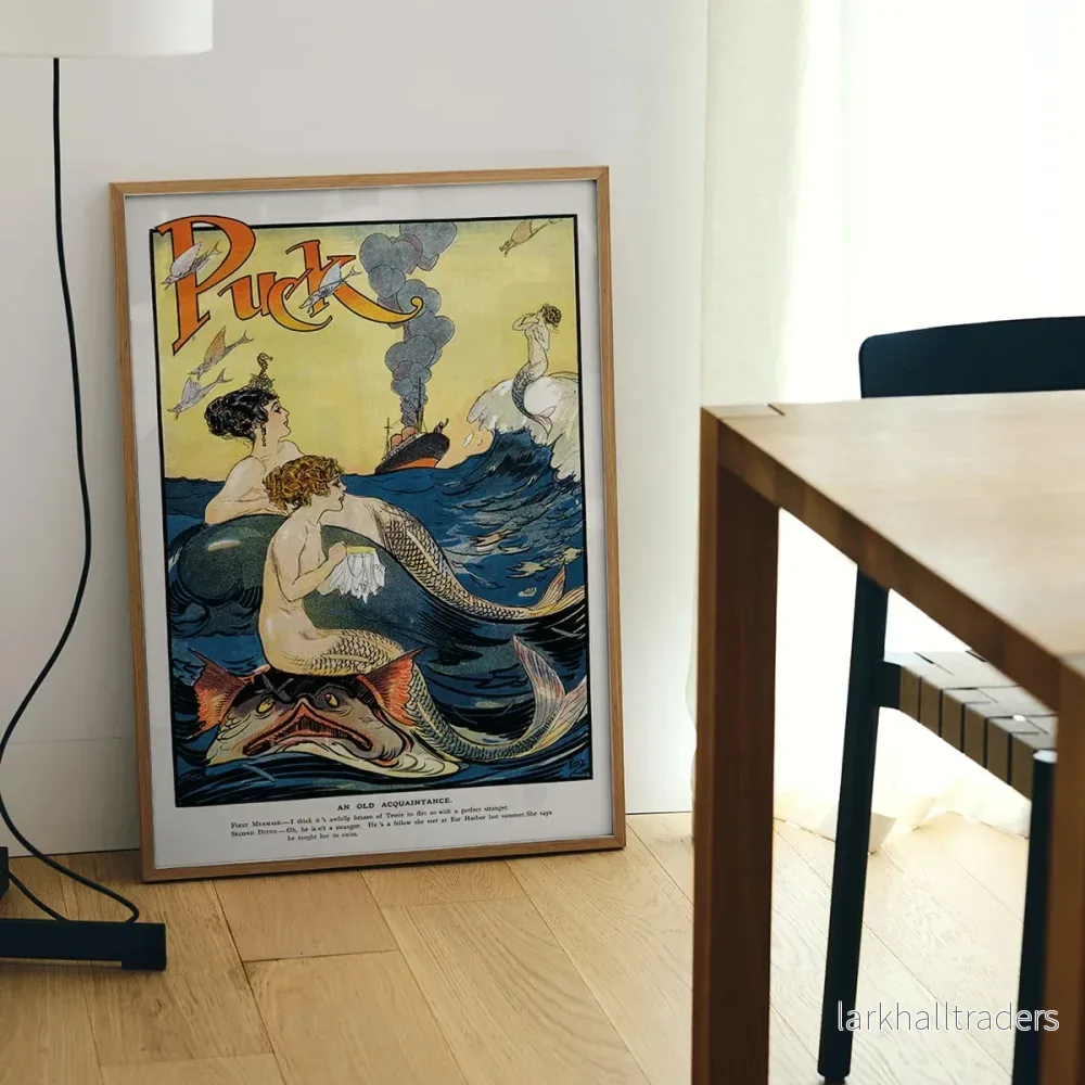 Sjöjungfrur syr Poster - Bild 3