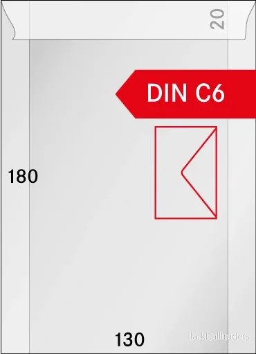 Pergamynpåsar, 130 x 180 + 20 mm, 500-pack