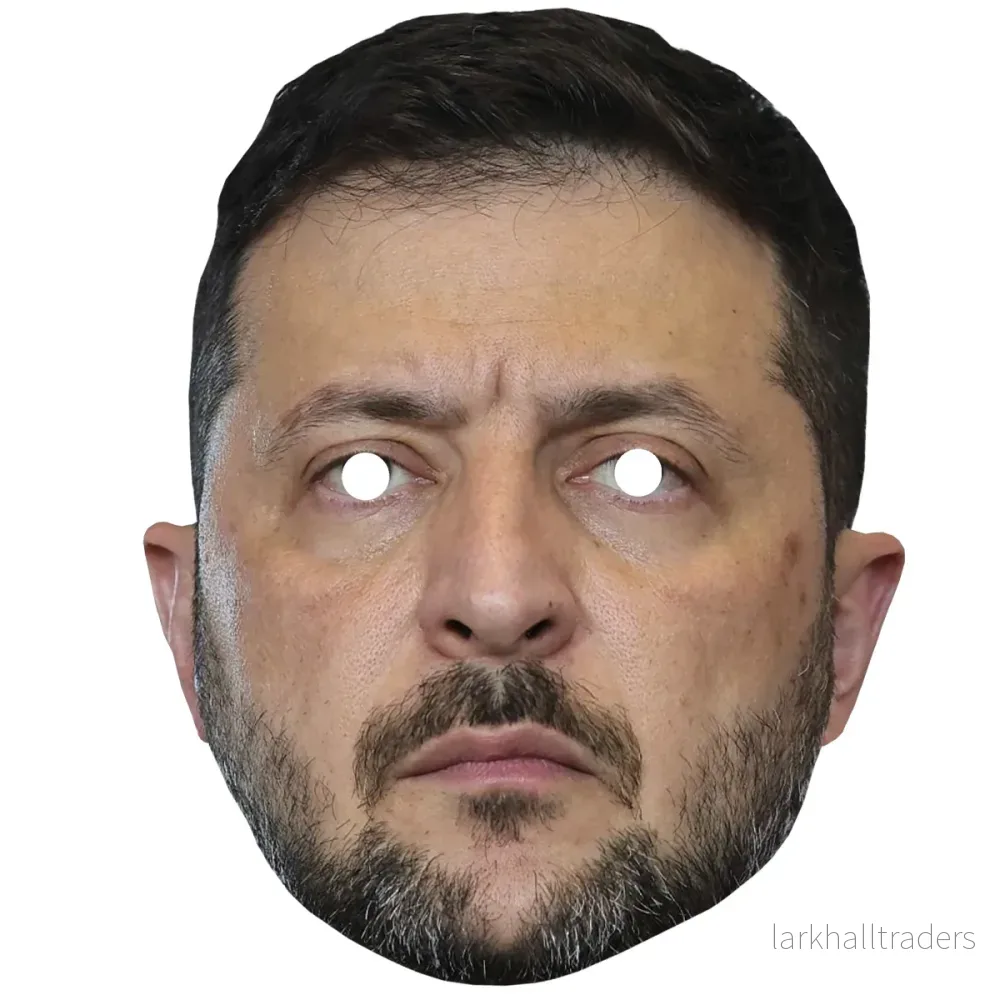 Pappmask, President Ukraina Pappmask, President Ukraina