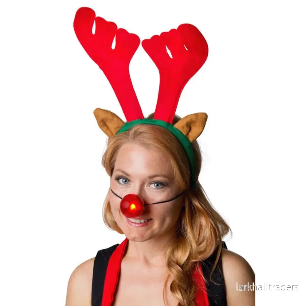 Rudolf-set, blinkande nos - Bild 2