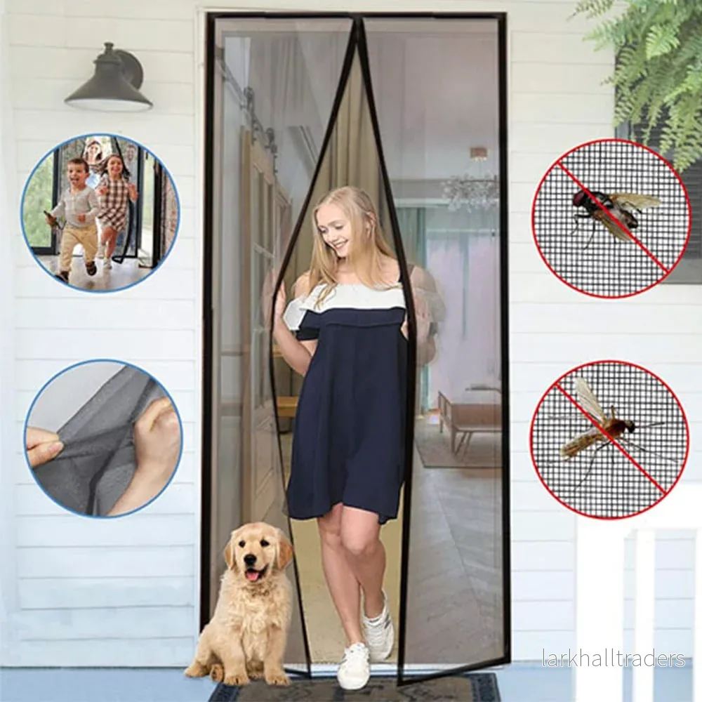 Magnetiskt Mygg & Insektsnät till dörren – Magic Mesh Magnetiskt Mygg & Insektsnät till dörren – Magic Mesh