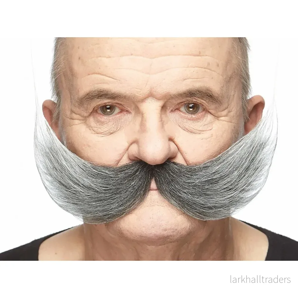 Mustasch, inventor svart/vit Mustasch, inventor svart/vit