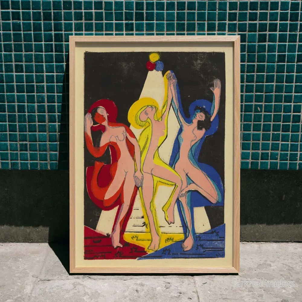 Färgernas dans Poster