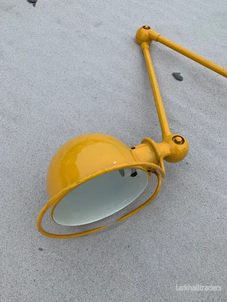 Jieldé vägglampa med två armar - Gul - Bild 3
