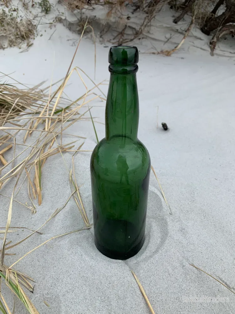 Glasflaska – Grön Glasflaska – Grön