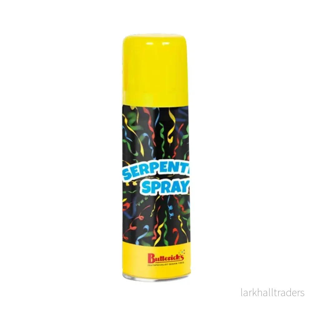 Serpentinspray, gul 83 ml Serpentinspray, gul 83 ml