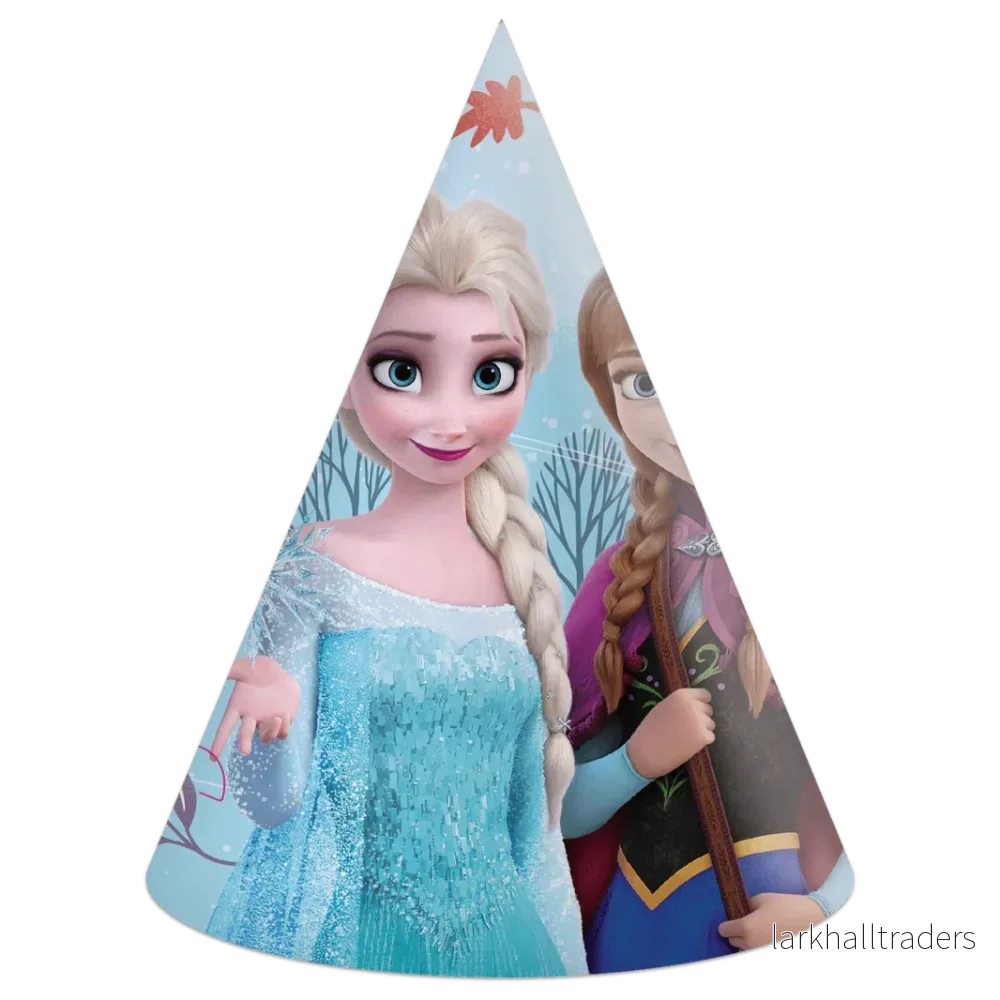 Partyhattar, Frozen 6 st Partyhattar, Frozen 6 st