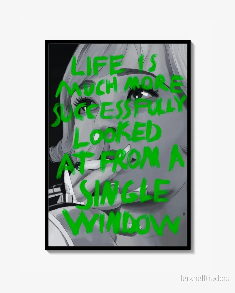 A singel window Poster A singel window Poster