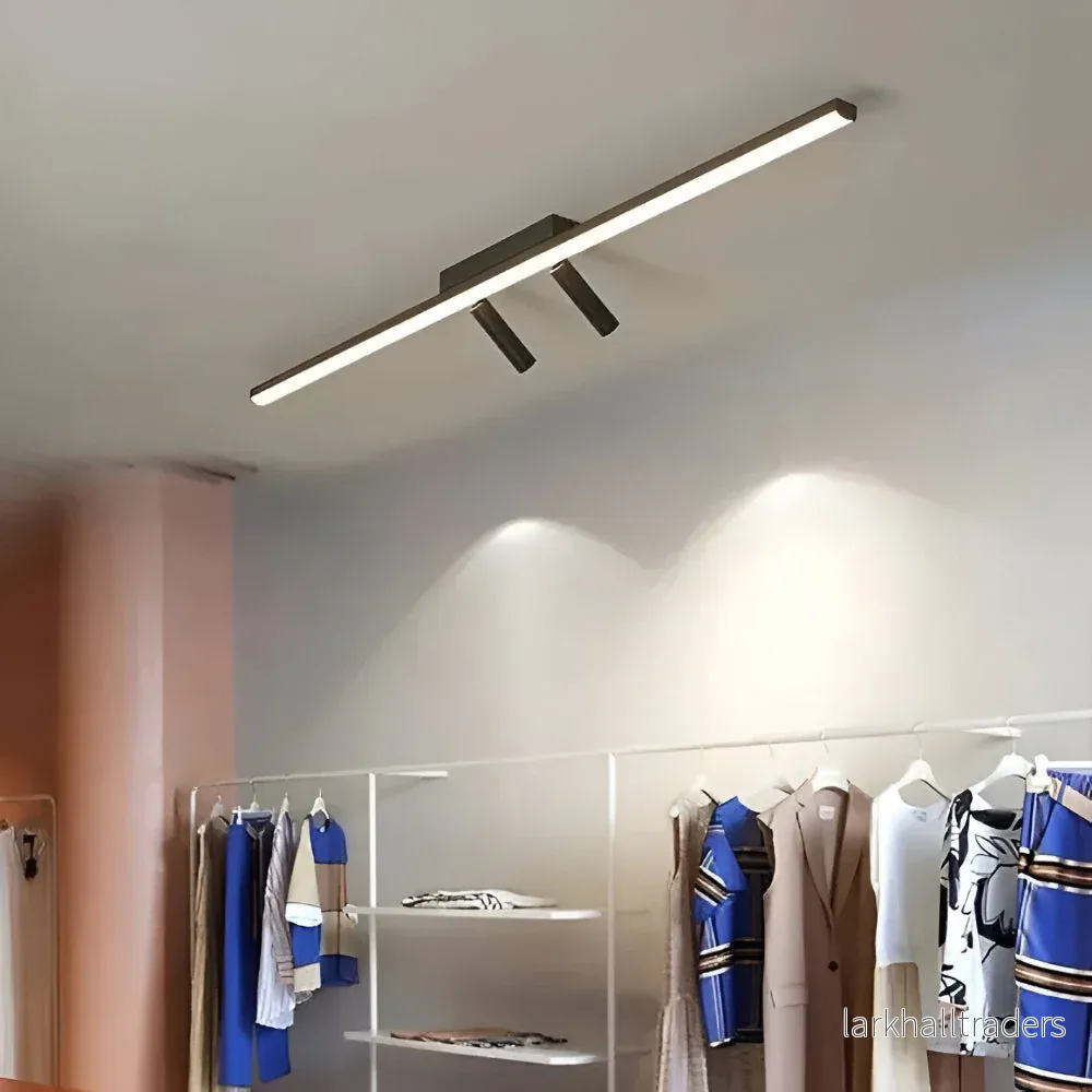 LinéaLux – Chic LED-Skena Lampa med Justerbara Spotlights för Sovrum & Kök - Bild 3