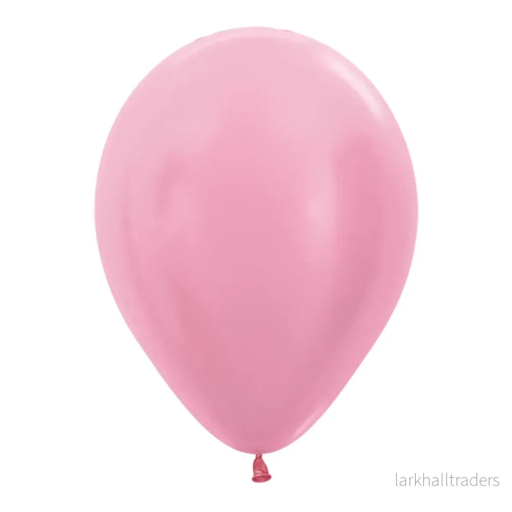 Ballonger, satin rosa 10 st - Bild 3