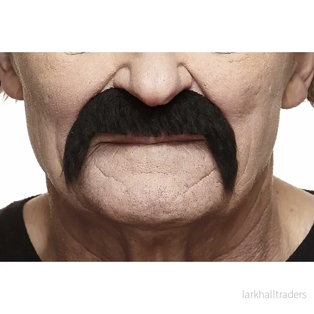 Mustasch, cowboy svart Mustasch, cowboy svart