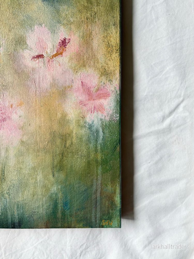 ”Whispers of Spring” Original målning - Bild 3