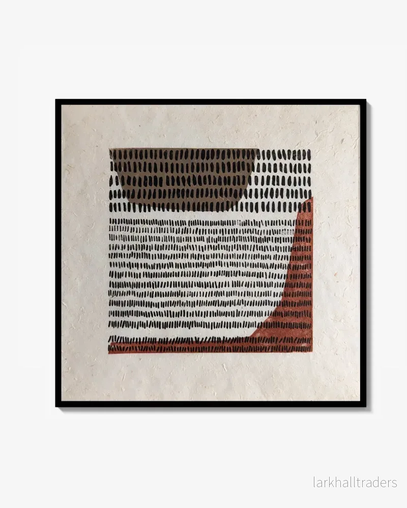”Meditation II” – Linocut Print