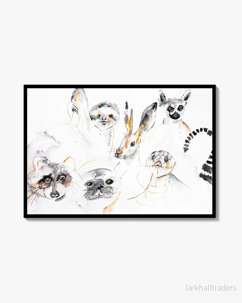 Family portrait Poster