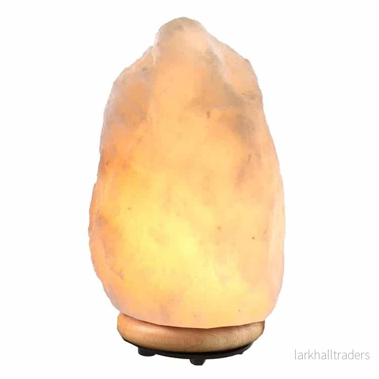 Himalayasaltlampa – ljus, ro och naturlig stämning (2 storlekar) - Bild 3