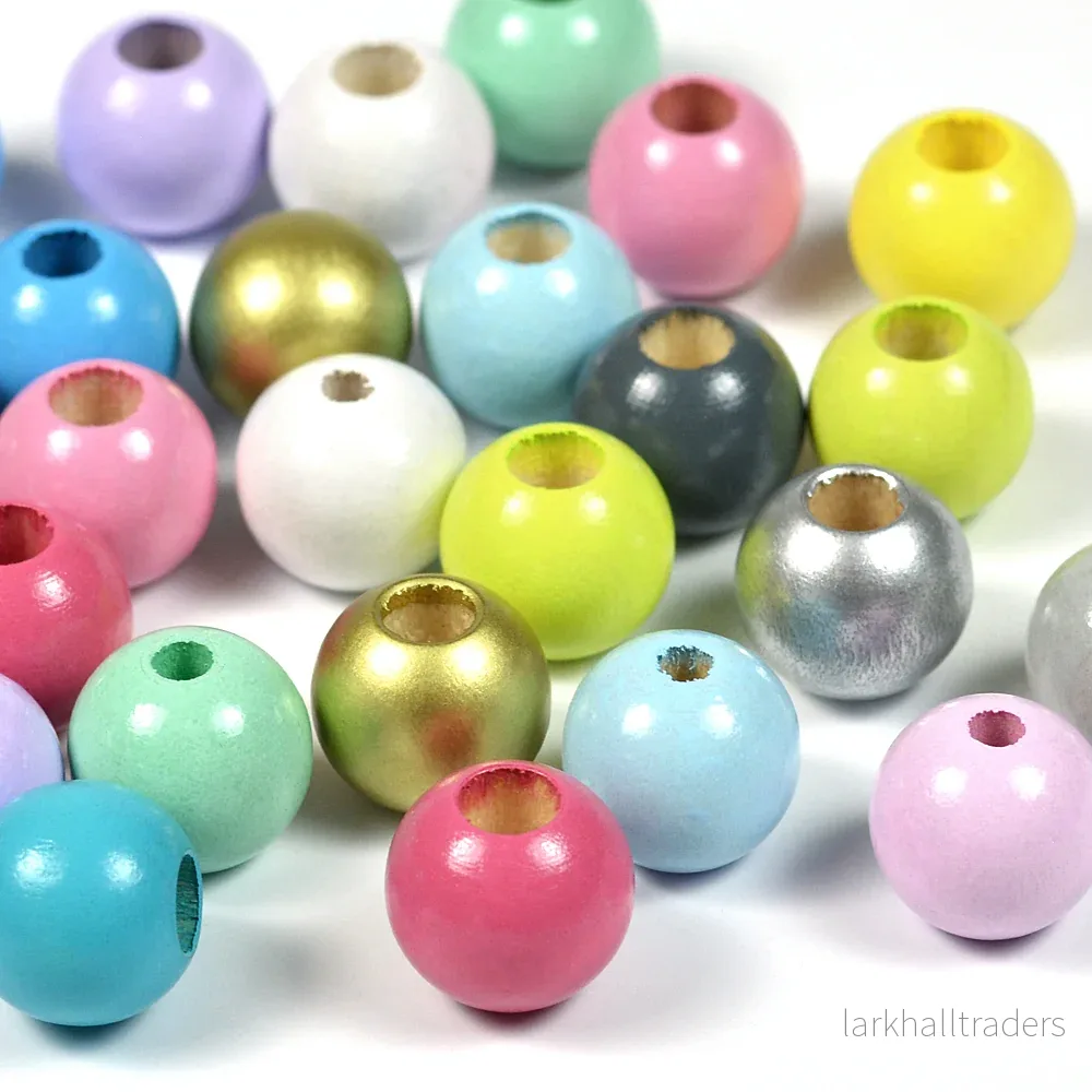 Säkerhetspärlor, 12mm, färgmix, 60-pack Säkerhetspärlor, 12mm, färgmix, 60-pack