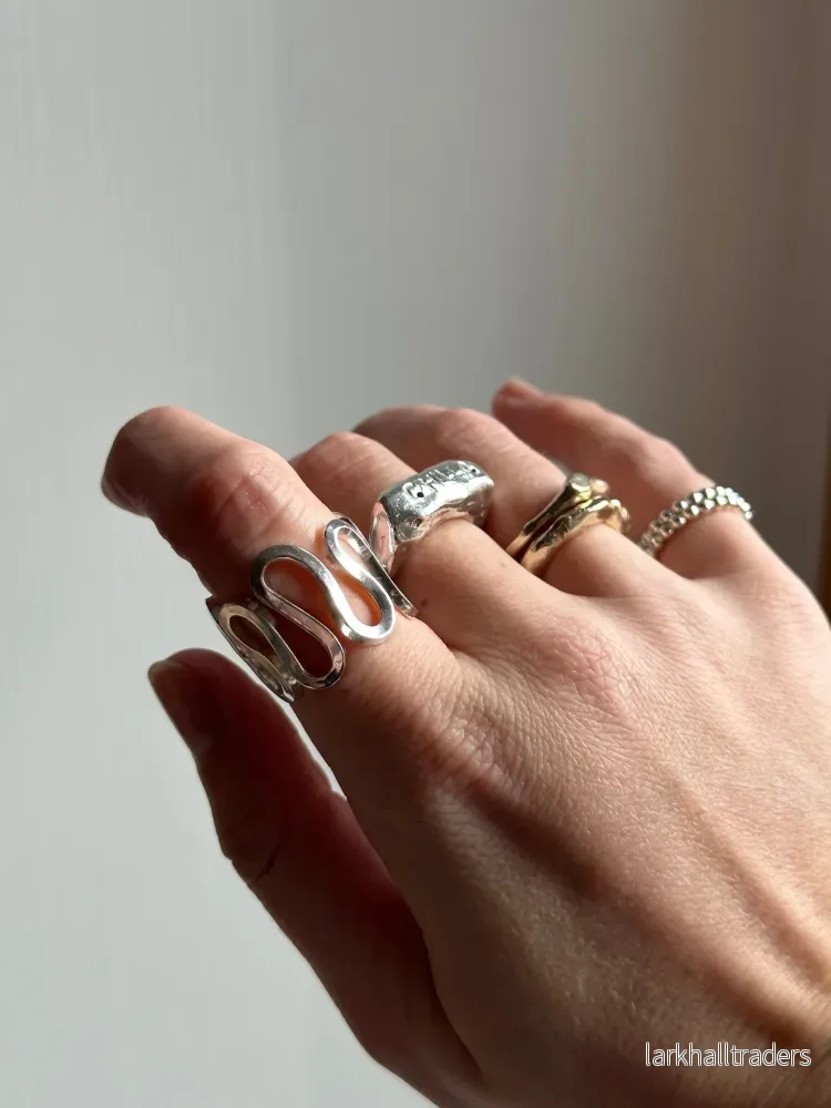 Kringelkrok Ring (Tillverkad på beställning) - Bild 2