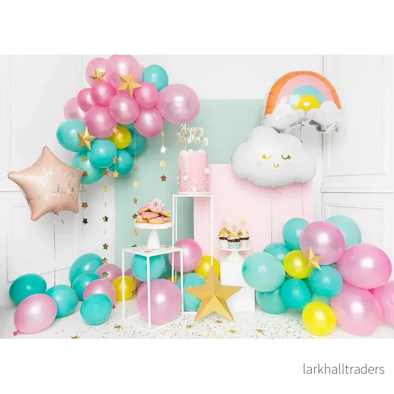Folieballong, moln 51x35 cm - Bild 3