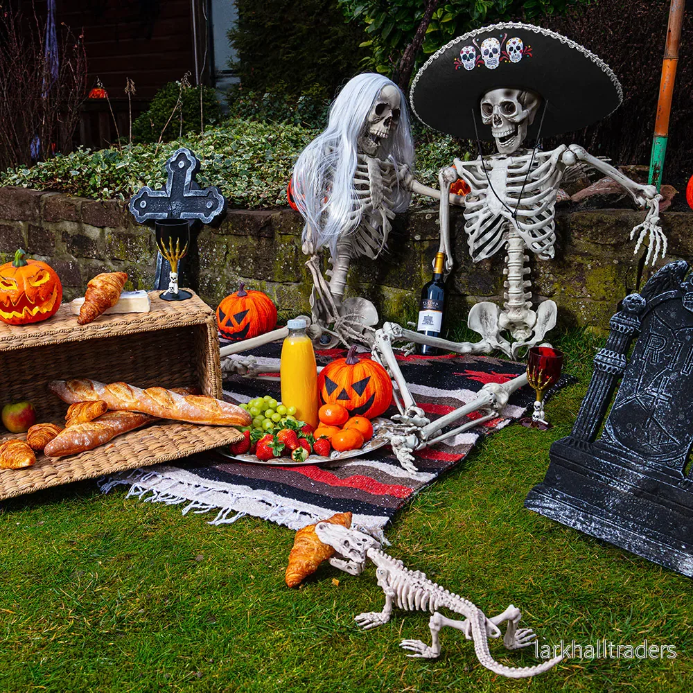 Sombrero, Calavera 58 cm - Bild 3