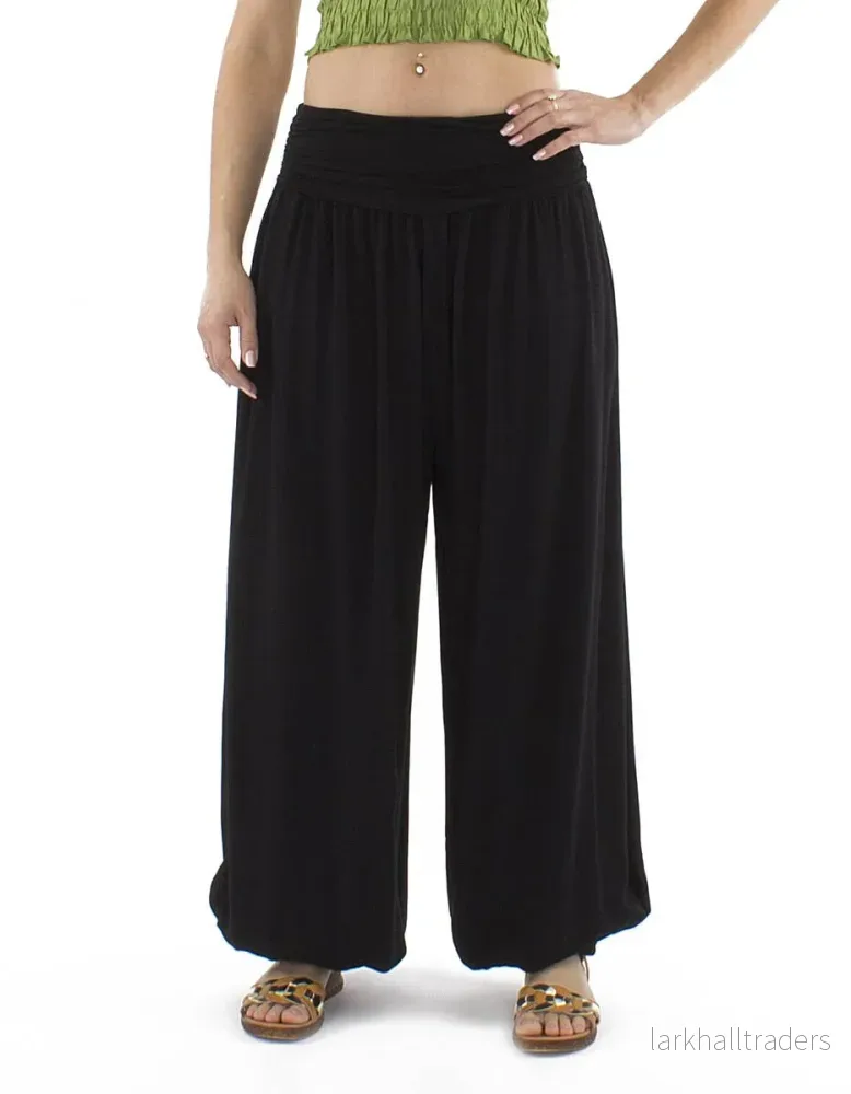 Handsydda Flow Pants Svart Handsydda Flow Pants Svart