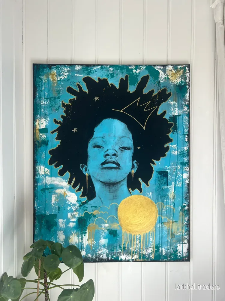 Crowned in gold-Original
