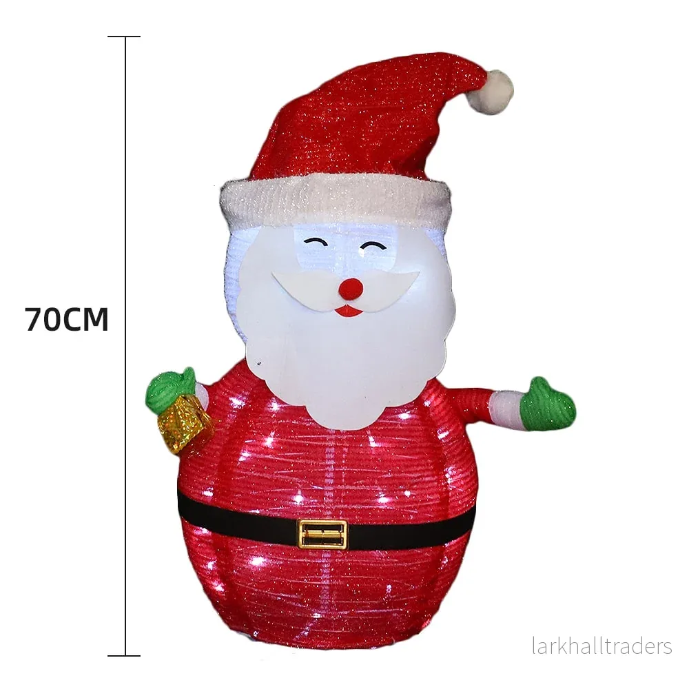 Tomtenisse 70 cm hög - Hopfällbar med timer - - Bild 3
