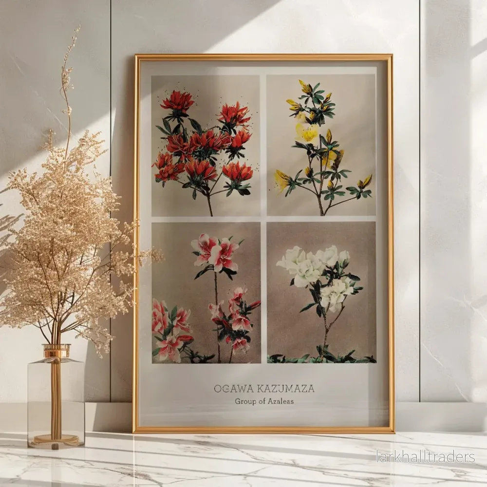 Grupp av azaleor Poster - Bild 3