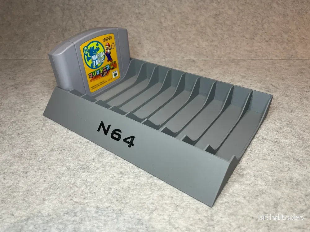 Spelställ för 10 Nintendo 64 spel