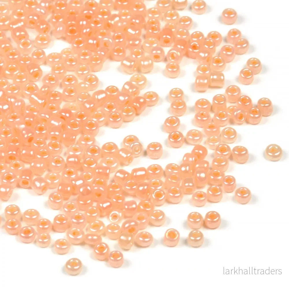 Seed Beads, 2mm, ceylon korall, 30g Seed Beads, 2mm, ceylon korall, 30g
