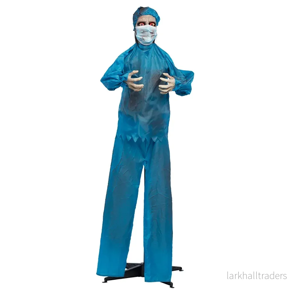 Prop animerad, scary doctor 170 cm - Bild 3
