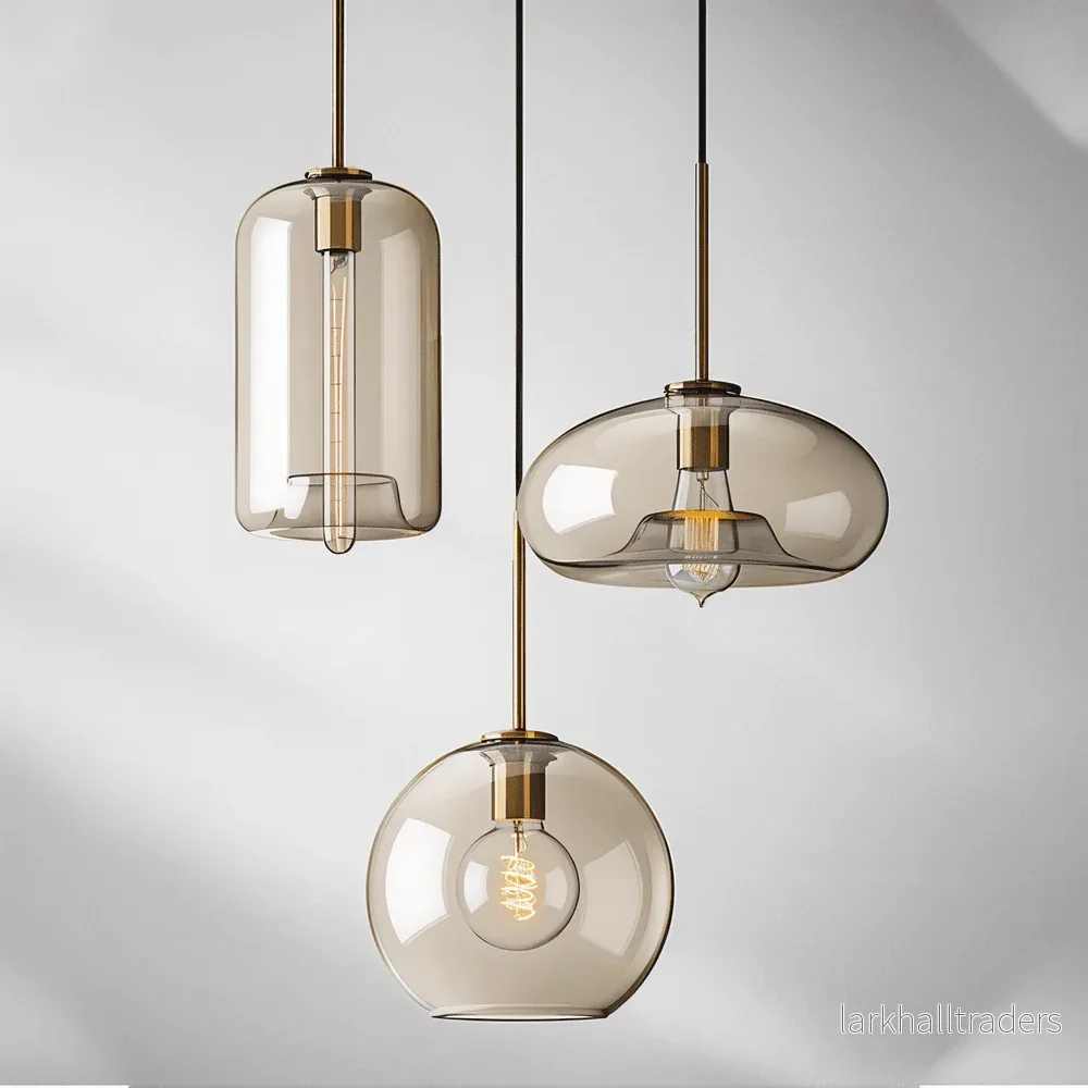 Clairon – Pendellampa i Klart Glas med Industriell Loftdesign Clairon – Pendellampa i Klart Glas med Industriell Loftdesign