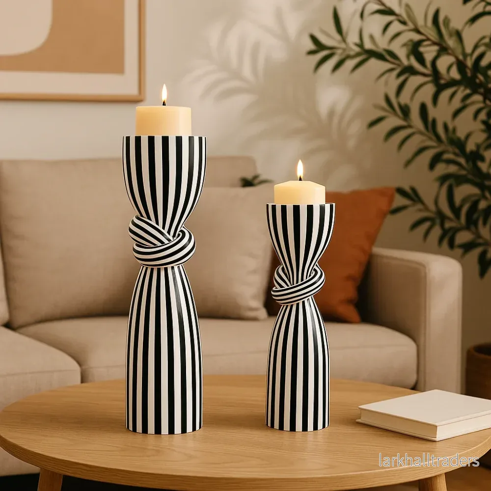 Zebra Ljusstake - Bild 2