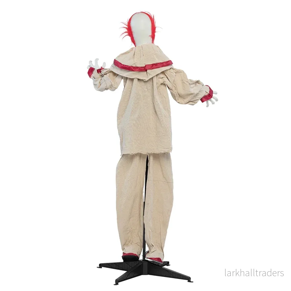 Prop animerad, scary clown 153 cm - Bild 2