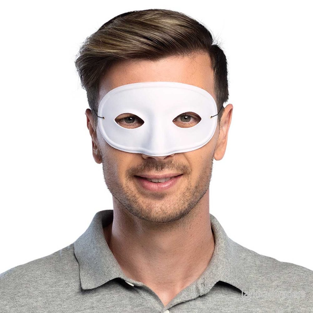 Ögonmask, basic vit - Bild 2