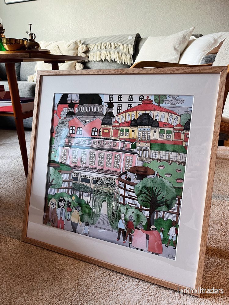 Folkvimmel på Djurgården Poster - Bild 3