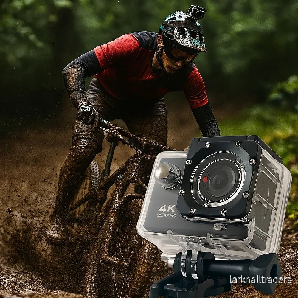 Action Camera 4K m/vattentätt fodral 30 meter – 16,0 megapixlar Action Camera 4K m/vattentätt fodral 30 meter – 16,0 megapixlar