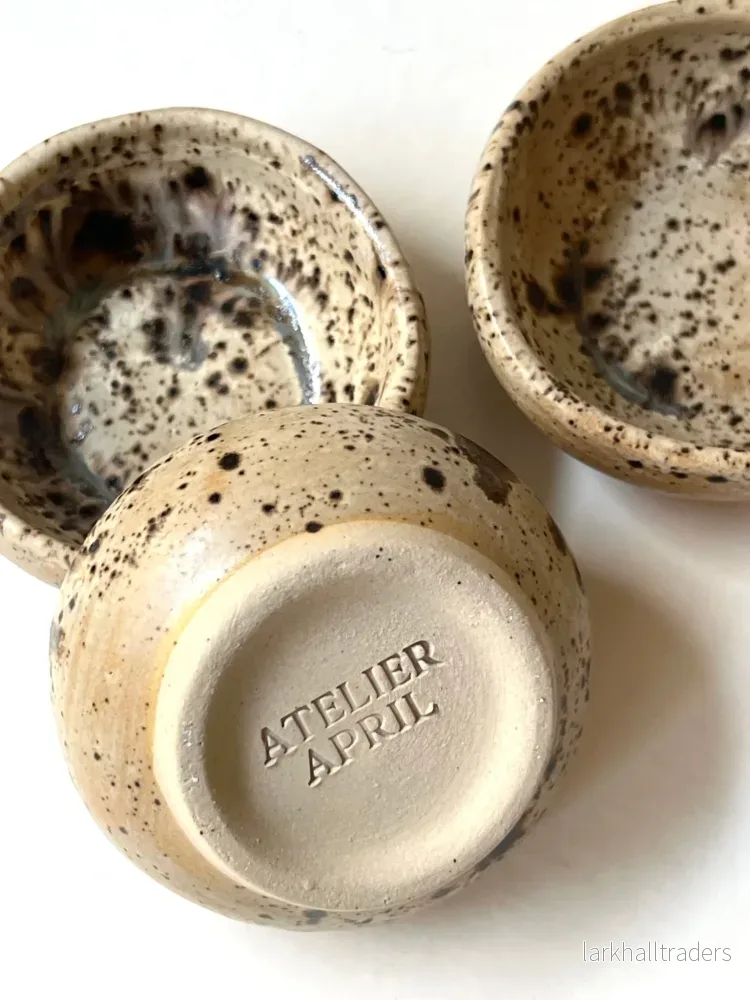 Pebble Beach Keramik Skålset – Set om 3 - Bild 3