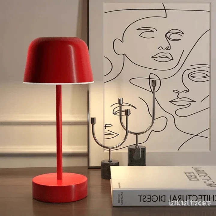 LumoLite – Trådlös uppladdningsbar bordslampa med dimbara ljusfärger - Bild 2