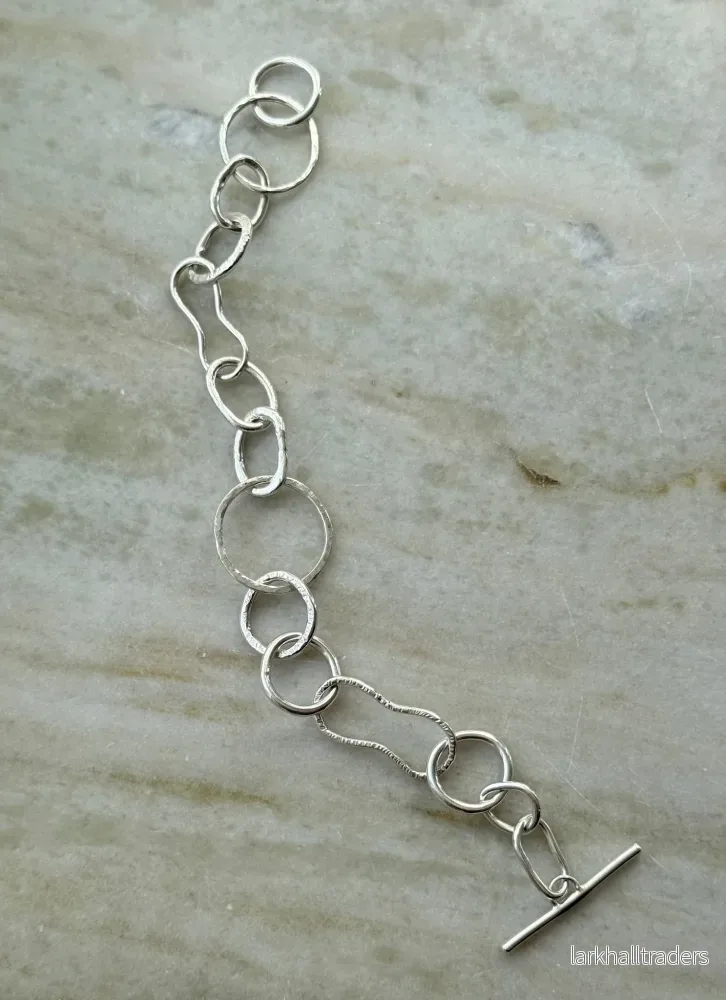 Silver armband Orbit - Bild 3