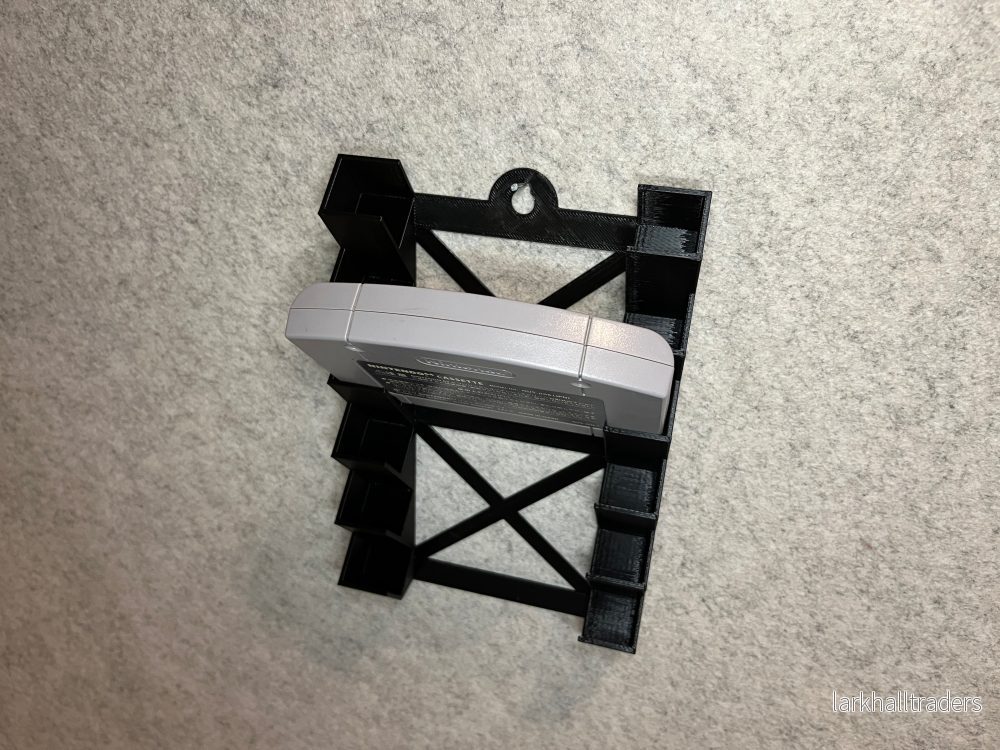 Väggställ för 6 Nintendo 64-spel - X-ram design - Bild 3
