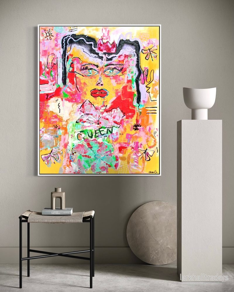 Vibrant Queen Original Målning
