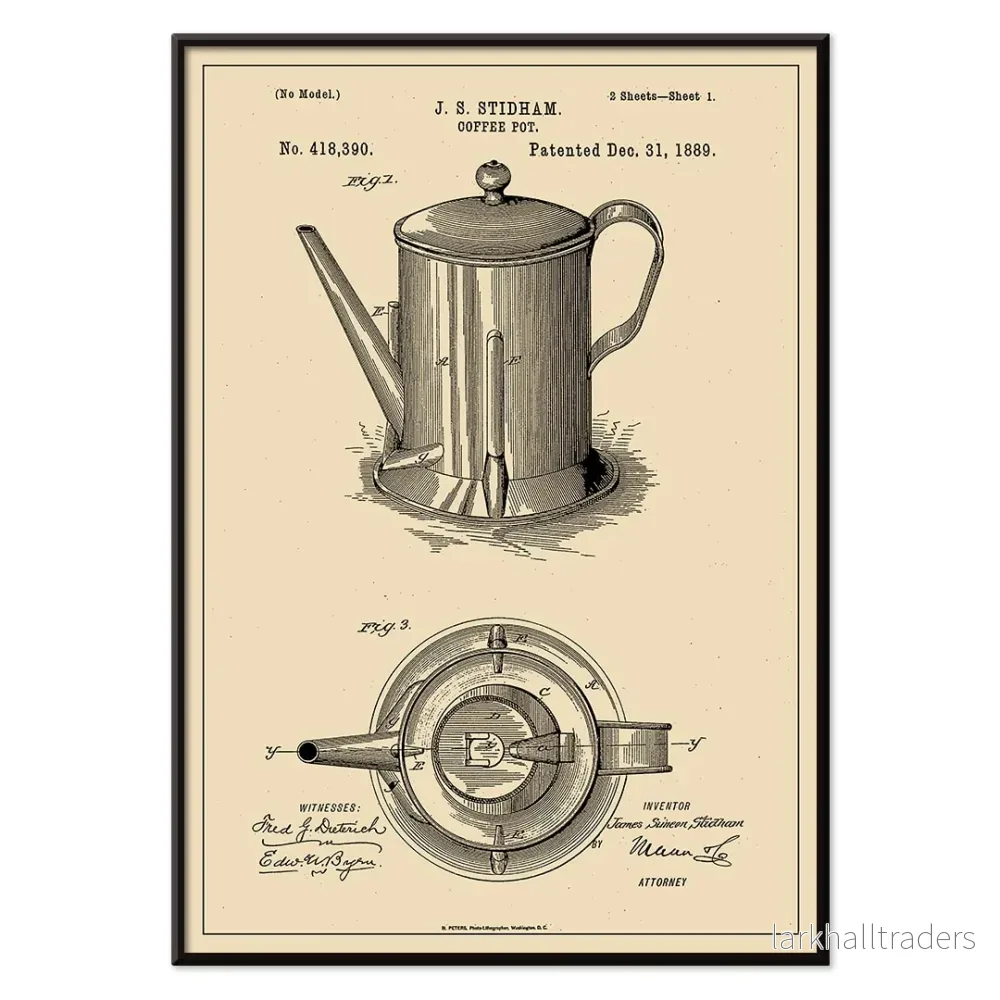 Kaffekannspatent Poster - Bild 2