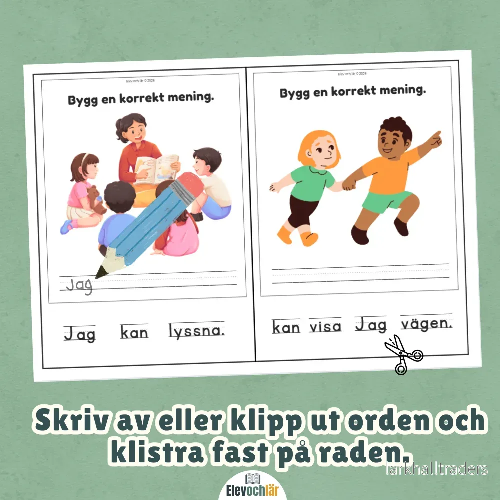 Bygg meningar - Mina förmågor - Bild 2