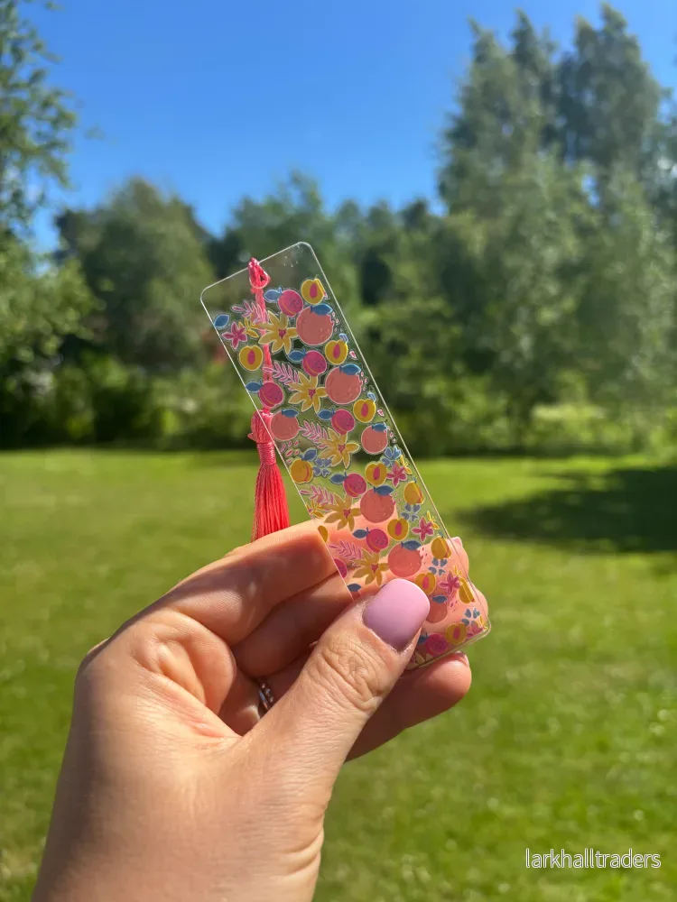 Bokmärke Transparent – Persikor Bokmärke Transparent – Persikor